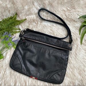 Bally Vintage Leather Crossbody Bag